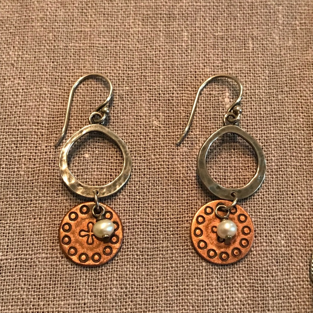 Silpada earring and necklace set